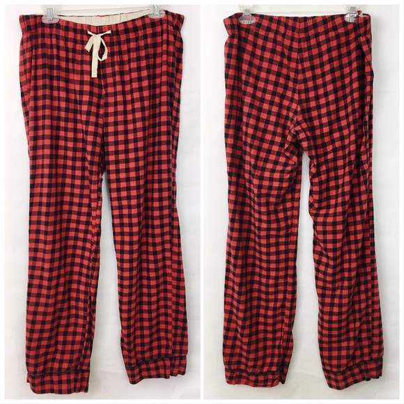 J. Crew Other - J.Crew Buffalo Check Plaid Lounge PJ Pants